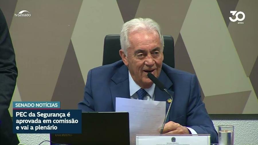 CCJ do Senado conclui a votação da PEC da Segurança Pública, que segue para o Plenário